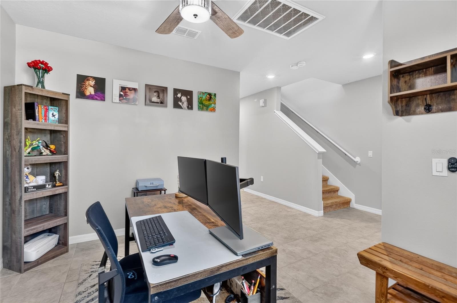 Office view to hallway - 3310 WEITZEL DR, HAINES CITY
