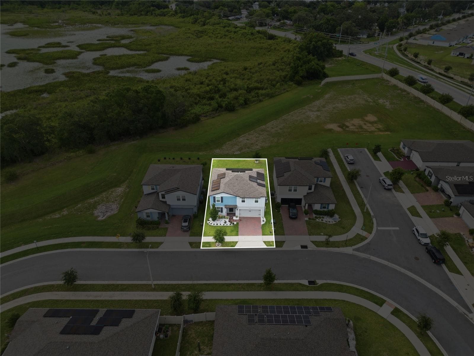 Aerial - 3310 WEITZEL DR, HAINES CITY