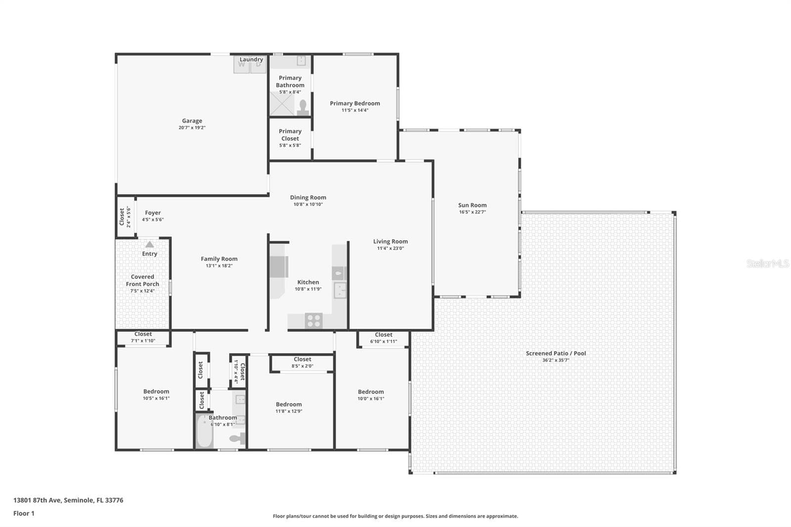 Single Family Residence at 13801 87TH AVE, SEMINOLE, photo 36 of 36