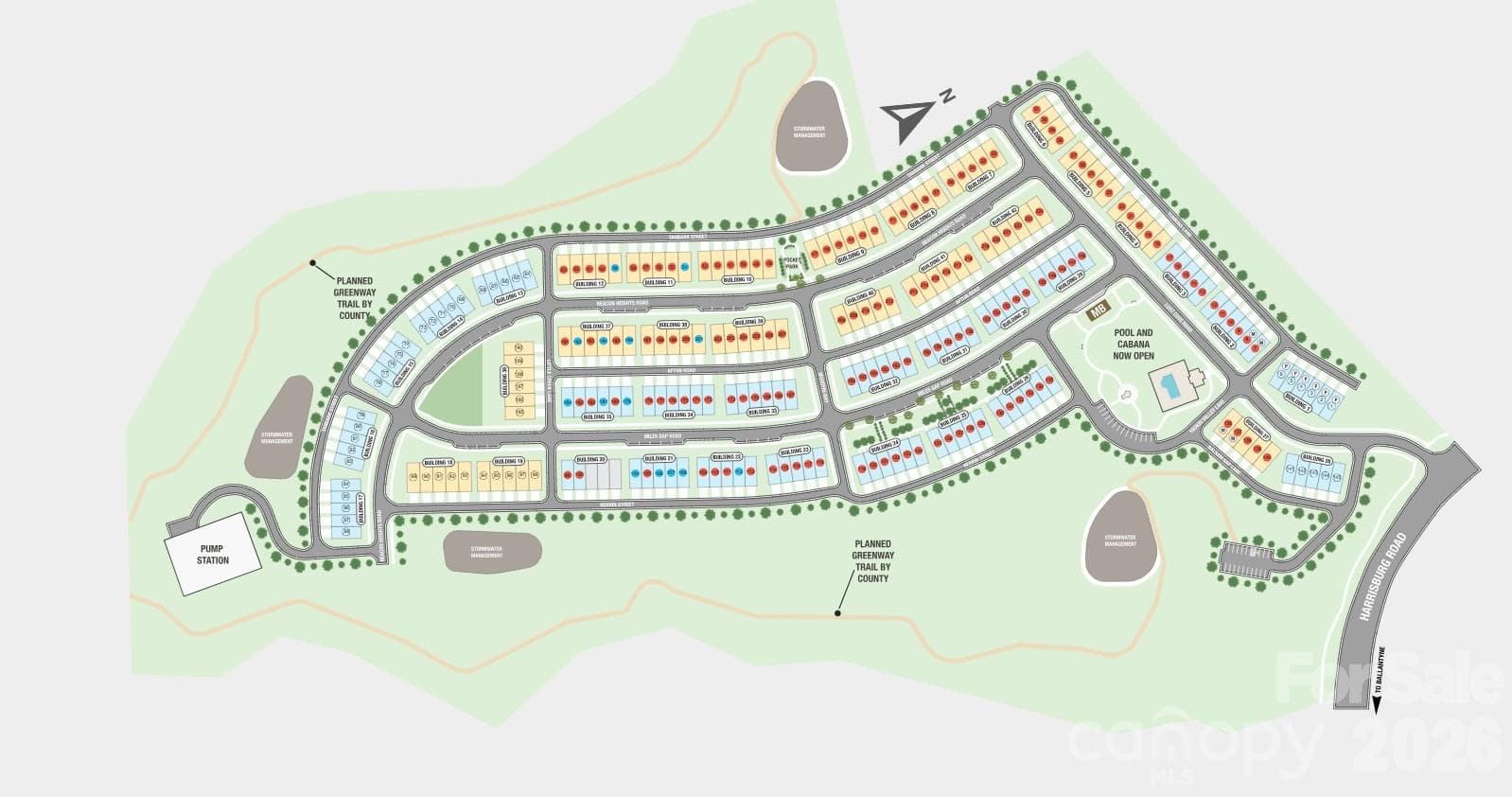 Ridge at Sugar Creek Sitemap - Indian Land