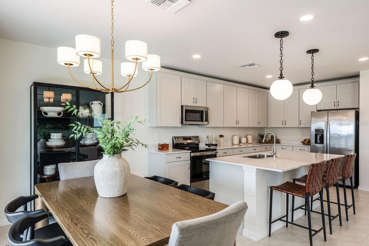 Dining-Pictures are of Model Home for representational purposes only. - 13688 LOREDO WAY, PUNTA GORDA