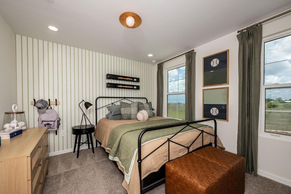 Bedroom 3-Pictures are of Model Home for representational purposes only. - 13688 LOREDO WAY, PUNTA GORDA