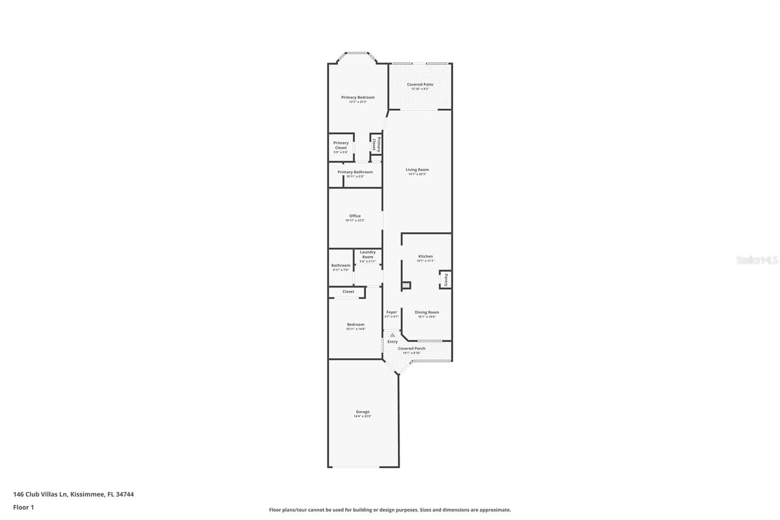 Villa at 146 CLUB VILLAS LN, KISSIMMEE, photo 2 of 25