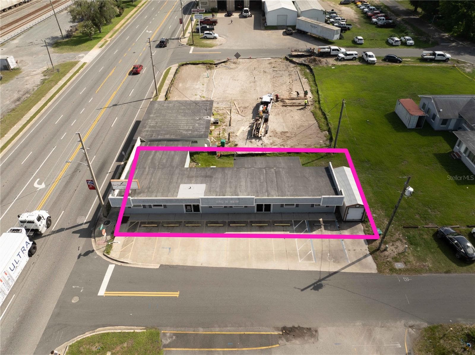 Aerial view of property - 700 N MAIN ST, WILDWOOD