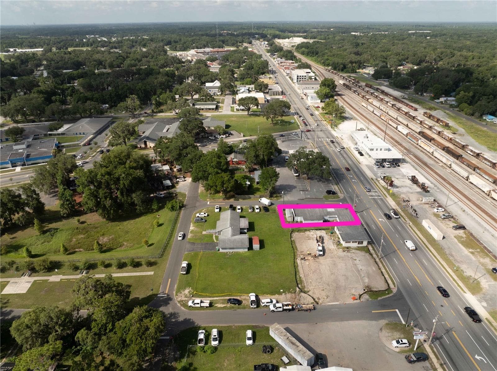 Aerial view of property - 700 N MAIN ST, WILDWOOD