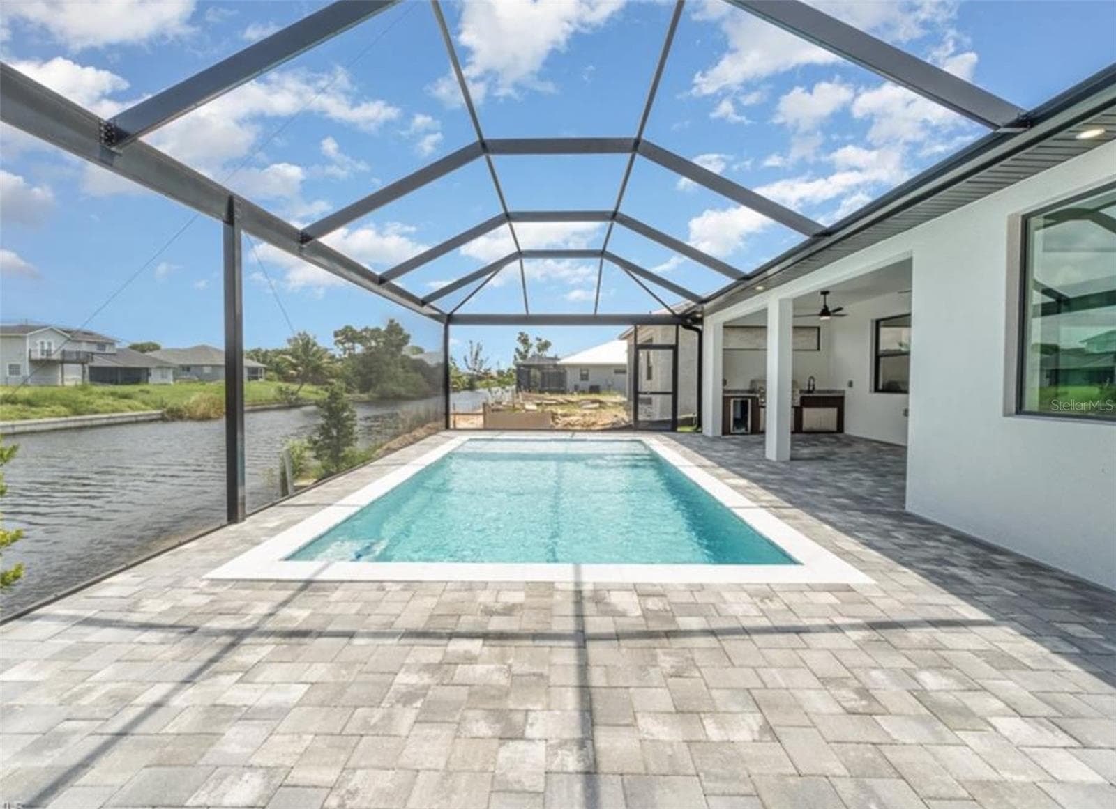 Pool picture is taken from another model home - 1801 SW 15TH PL, CAPE CORAL