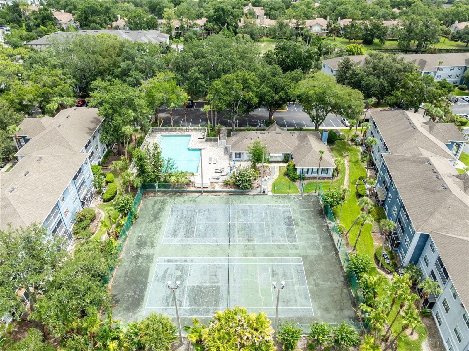 Tennis courts - 4102 CLUBSIDE DR, LONGWOOD