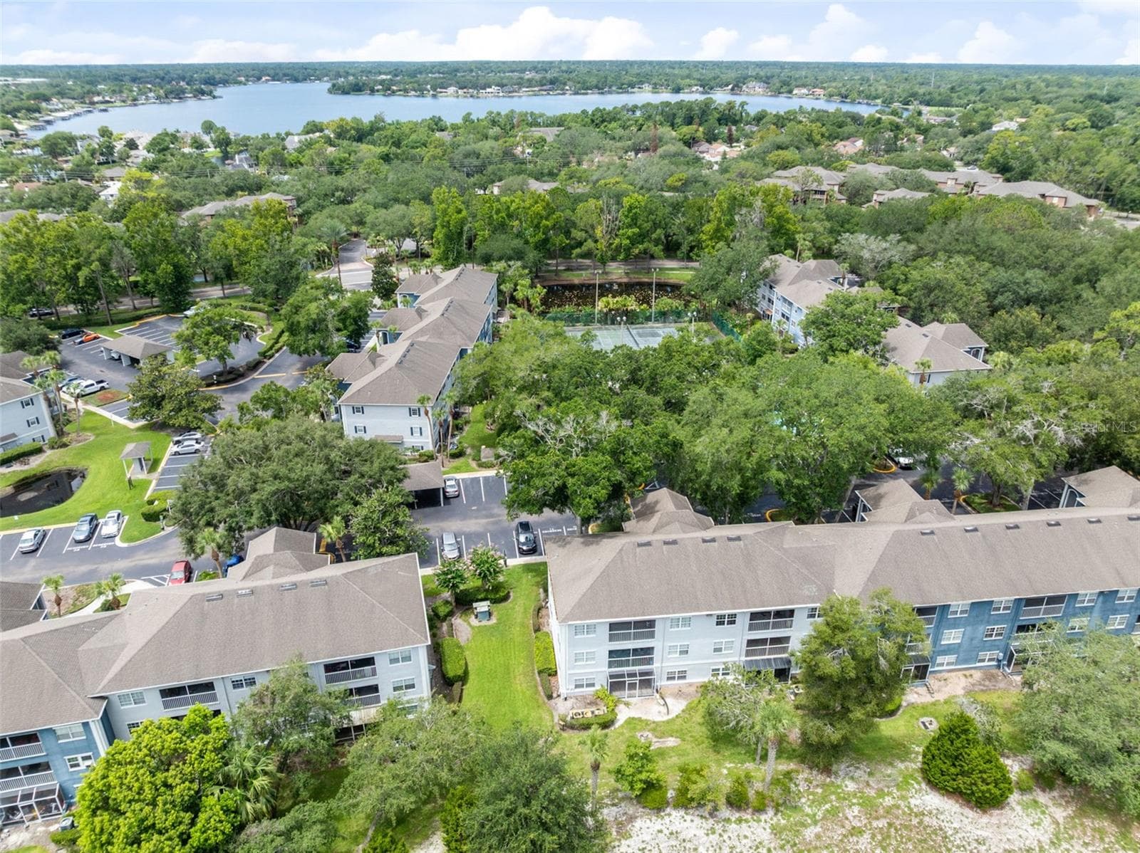ariel view - 4102 CLUBSIDE DR, LONGWOOD