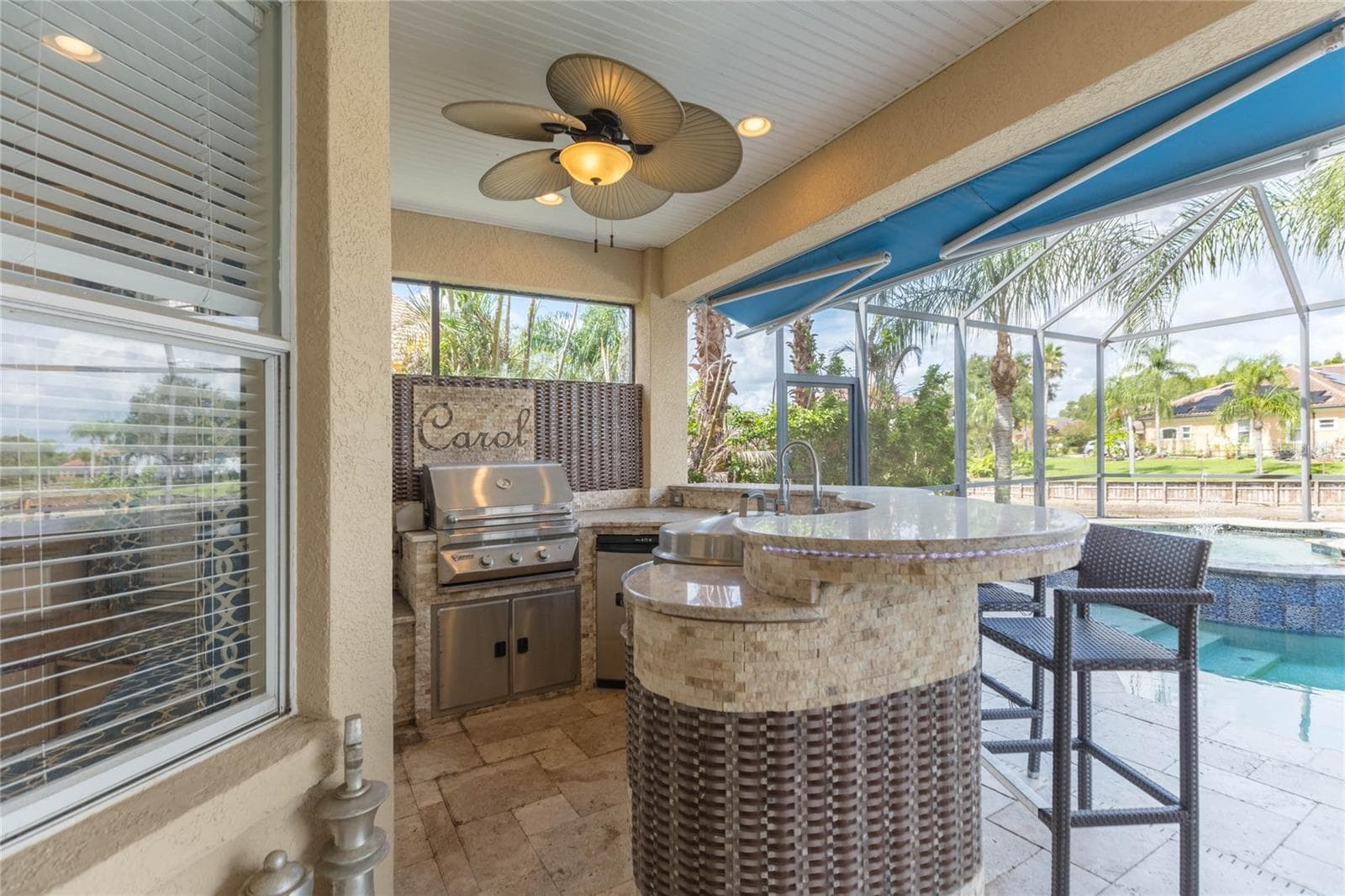 Summer kitchen - 18018 JAVA ISLE DR, TAMPA