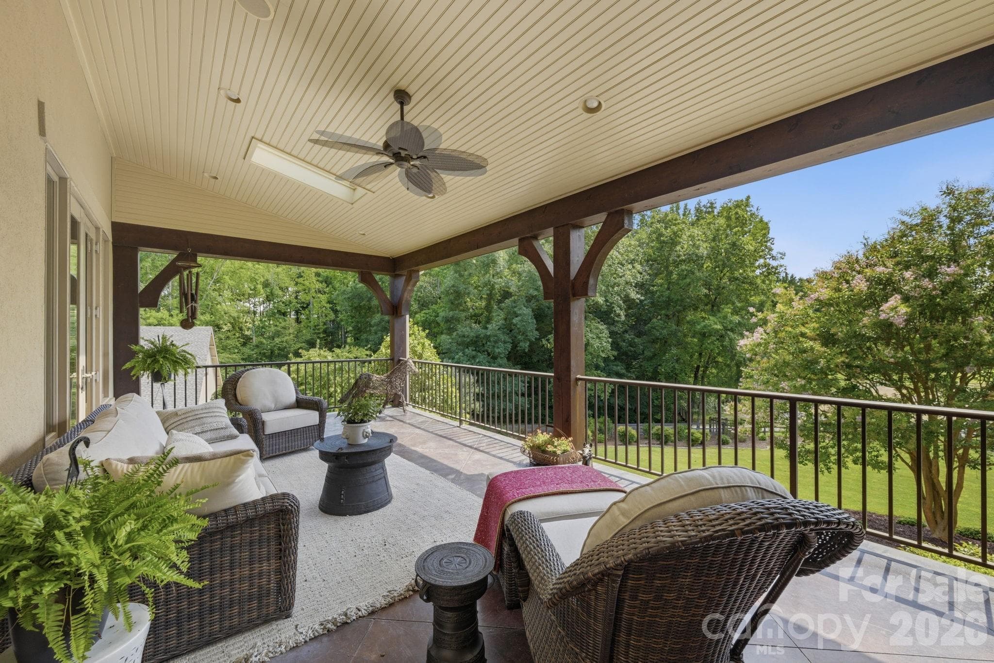 Full farm views from deck - 8528 Waxhaw Creek Road, Waxhaw