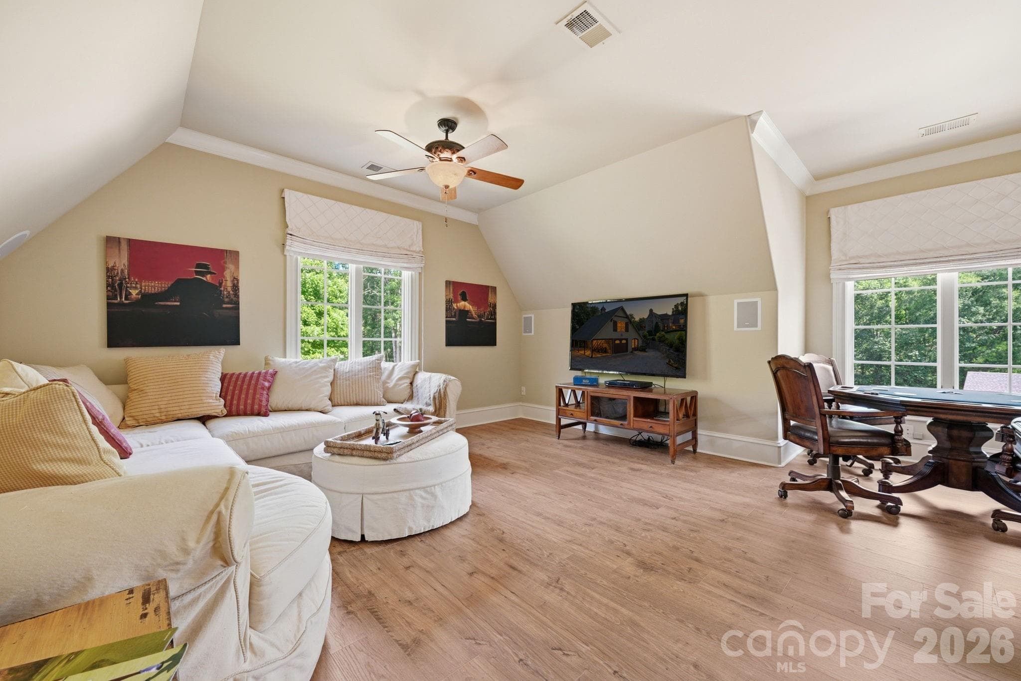 Alcove perfect for the card table - 8528 Waxhaw Creek Road, Waxhaw