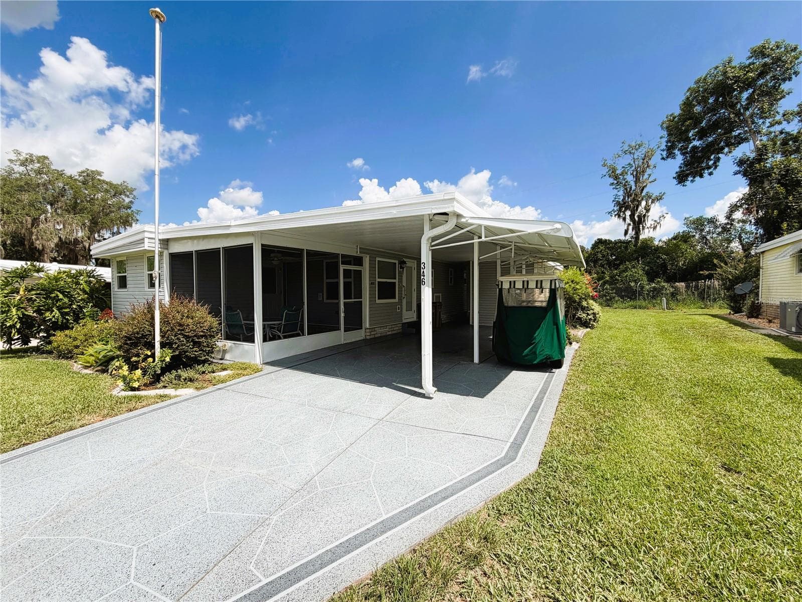 Mobile Home at 346 PALO VERDE DR, LEESBURG, photo 4 of 49