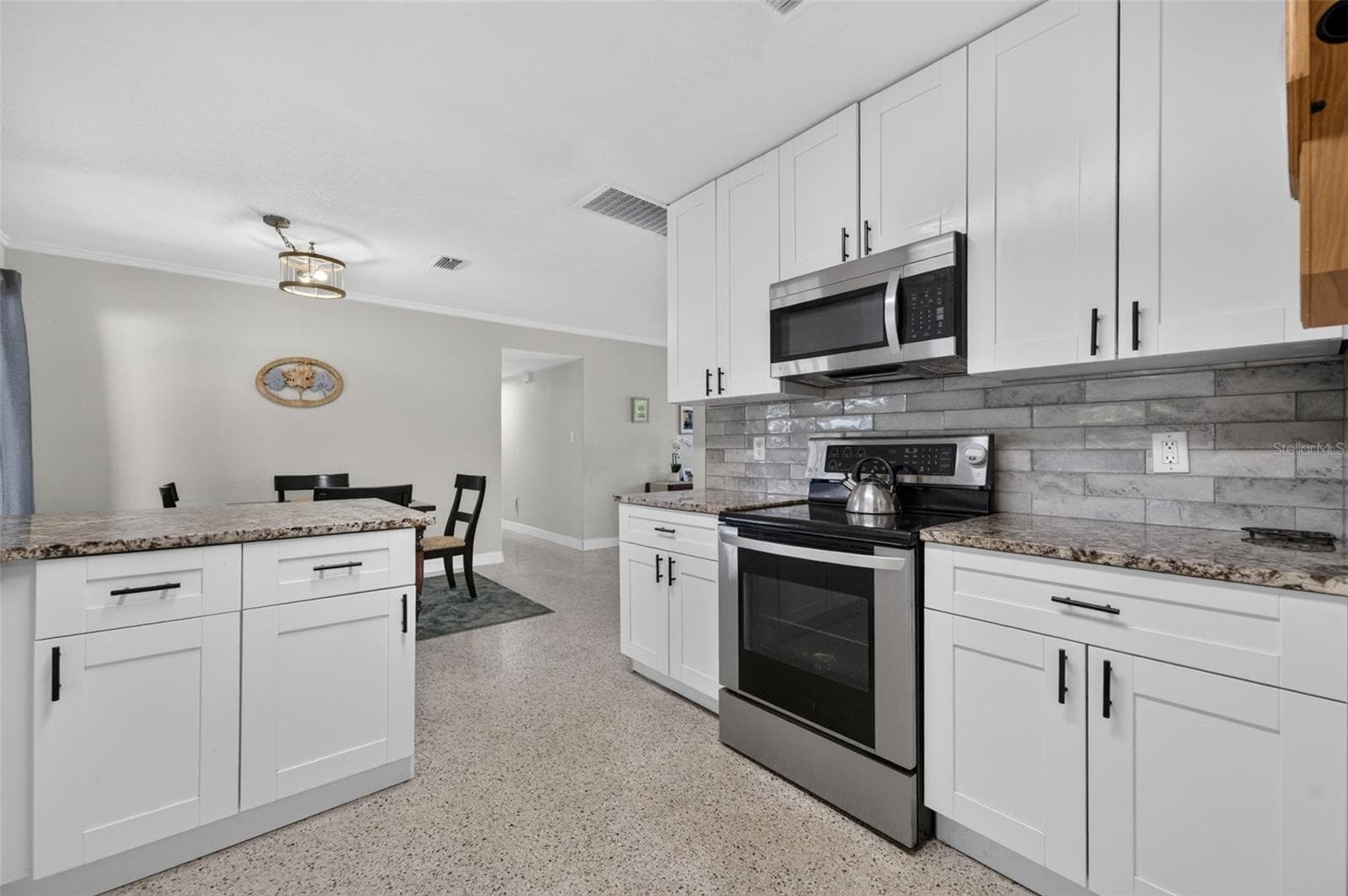 Kitchen to Dining - 619 MARSHALL ST, ALTAMONTE SPRINGS
