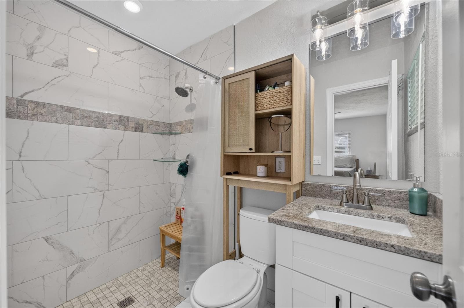 Primary Bath - 619 MARSHALL ST, ALTAMONTE SPRINGS