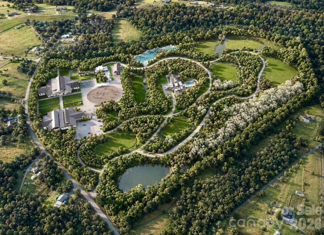 Rendering of what can be done on this amazing land. - 6783 Peniel Road, Tryon