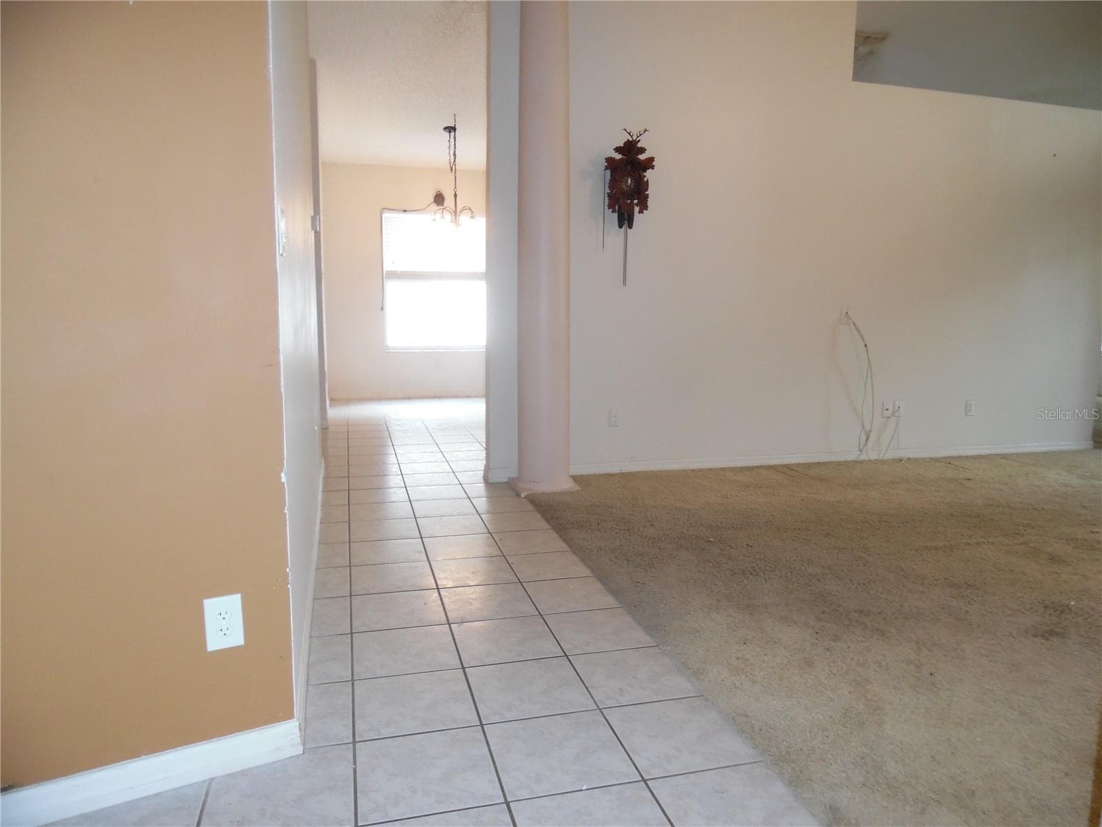 Walk way from living room into kitchen - 24947 CRANES ROOST CIR, LEESBURG