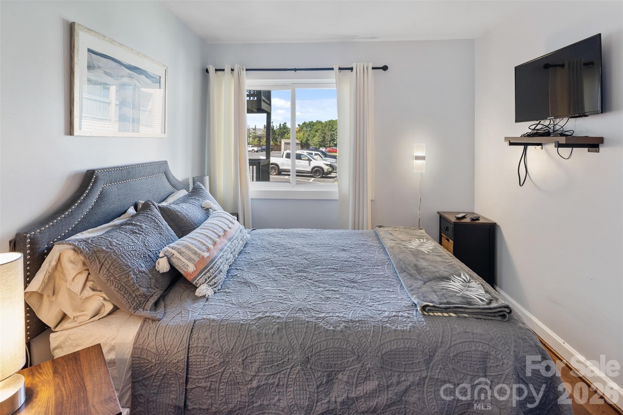 Primary Bedroom with Ensuite Bathroom - Beech Mountain