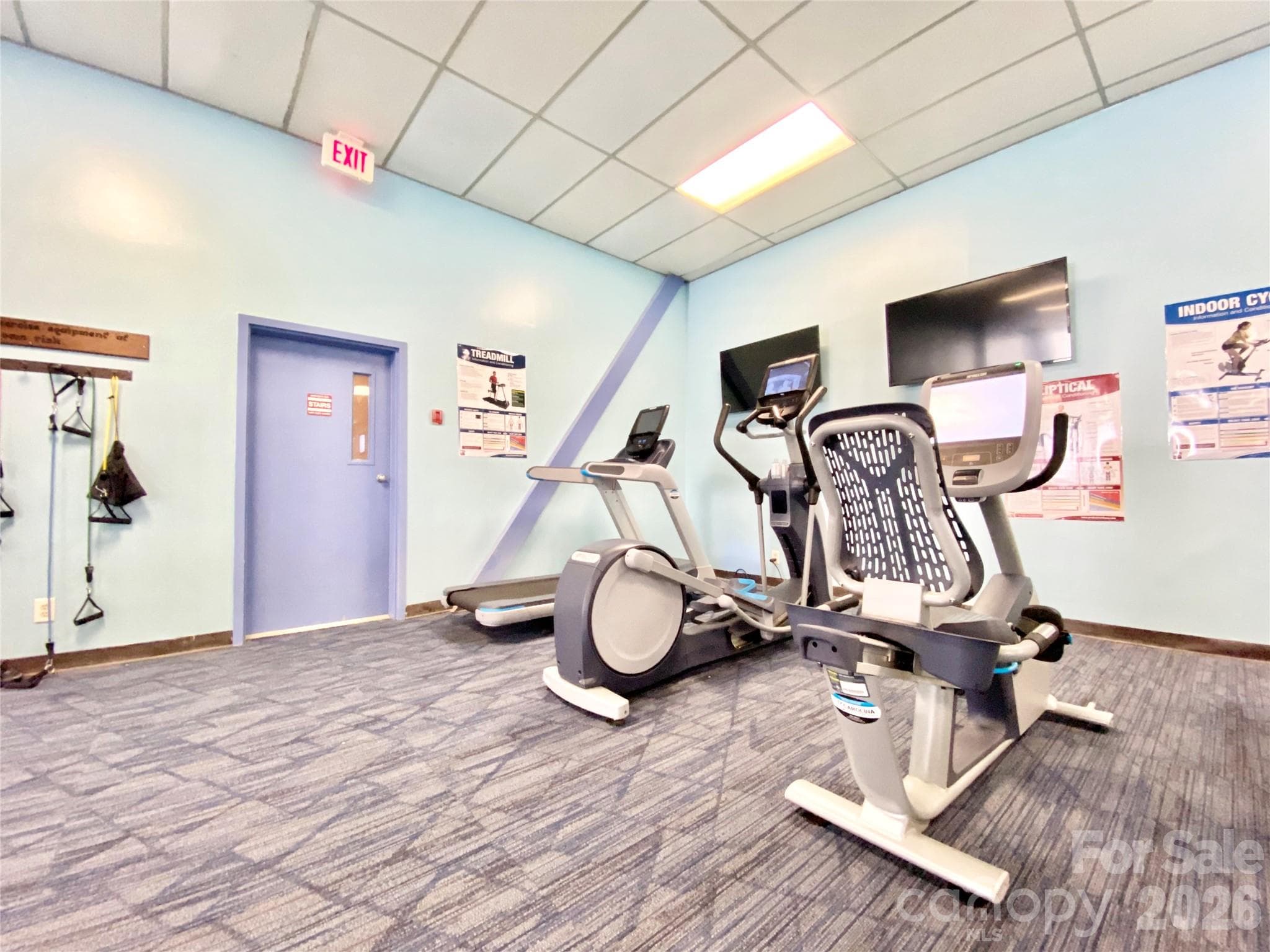 Fitness Area at the All Seasons Center - Beech Mountain