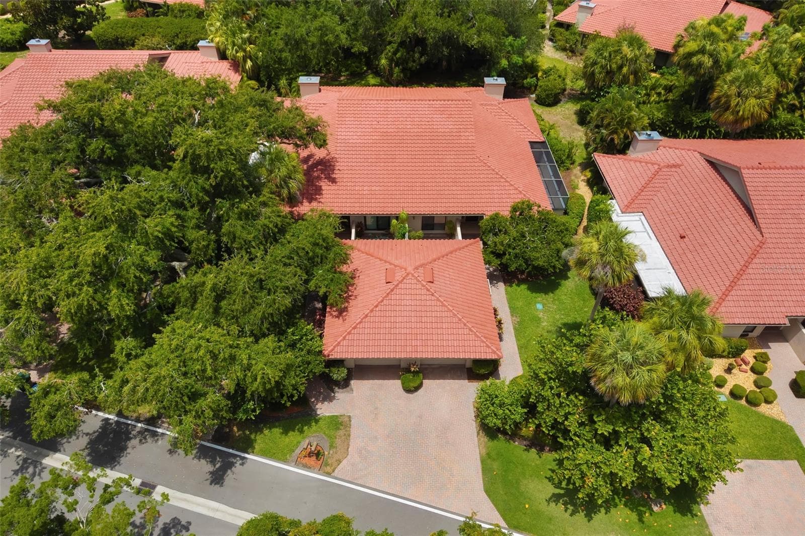 Aerial View - 4820 KESTRAL PARK CIR #18, SARASOTA