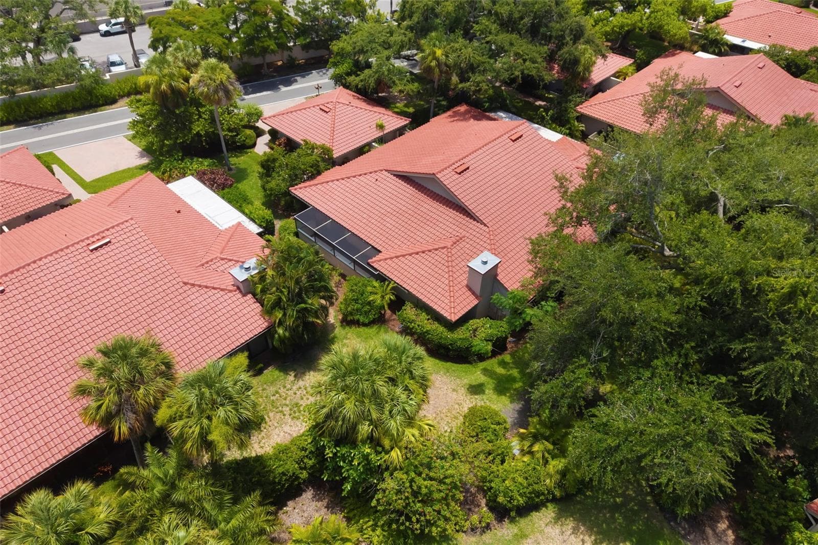 Aerial View - 4820 KESTRAL PARK CIR #18, SARASOTA