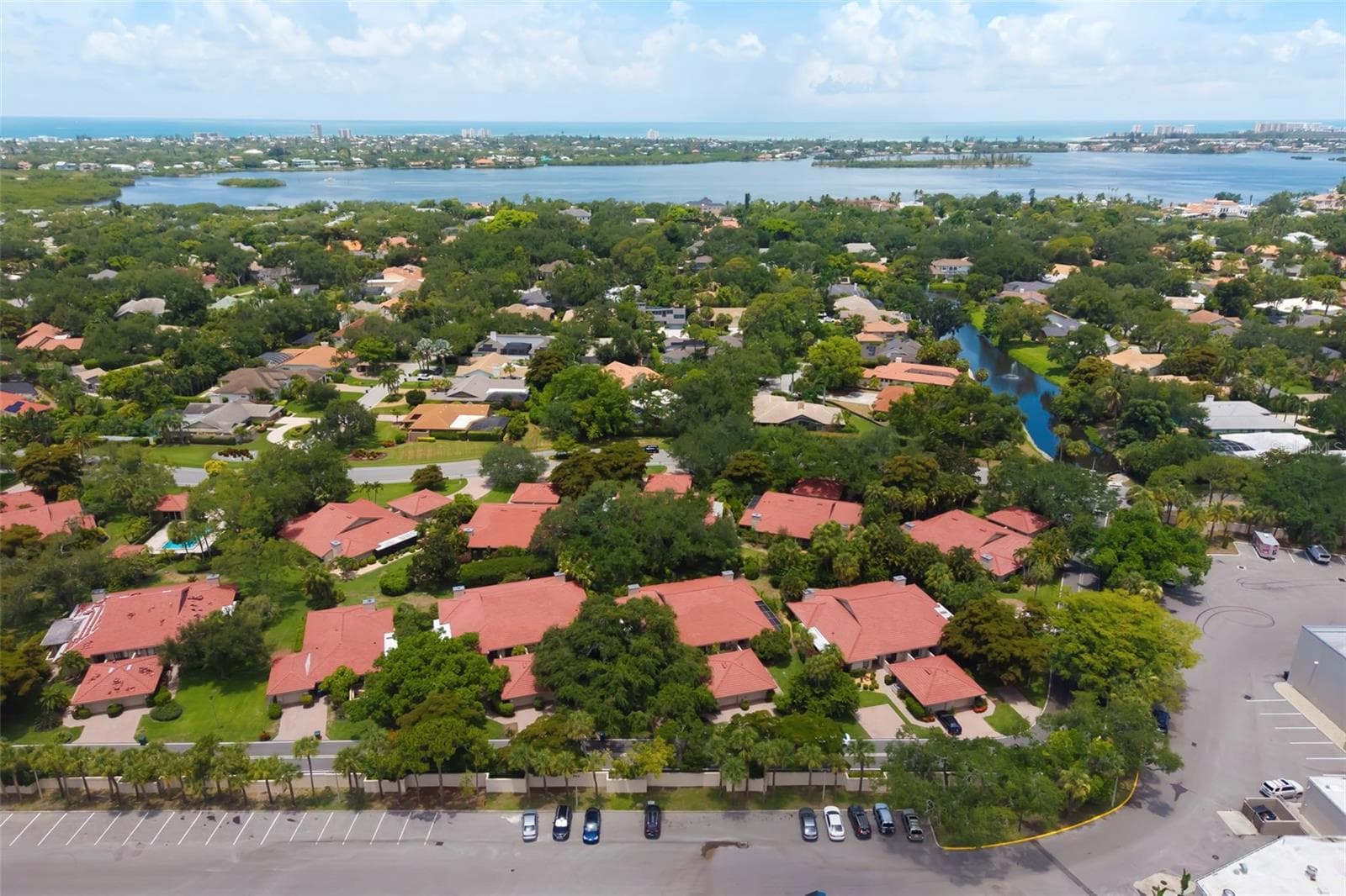 Aerial View - 4820 KESTRAL PARK CIR #18, SARASOTA