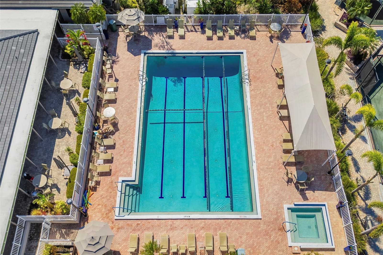 The Landings Racquet Club Pool - 4820 KESTRAL PARK CIR #18, SARASOTA