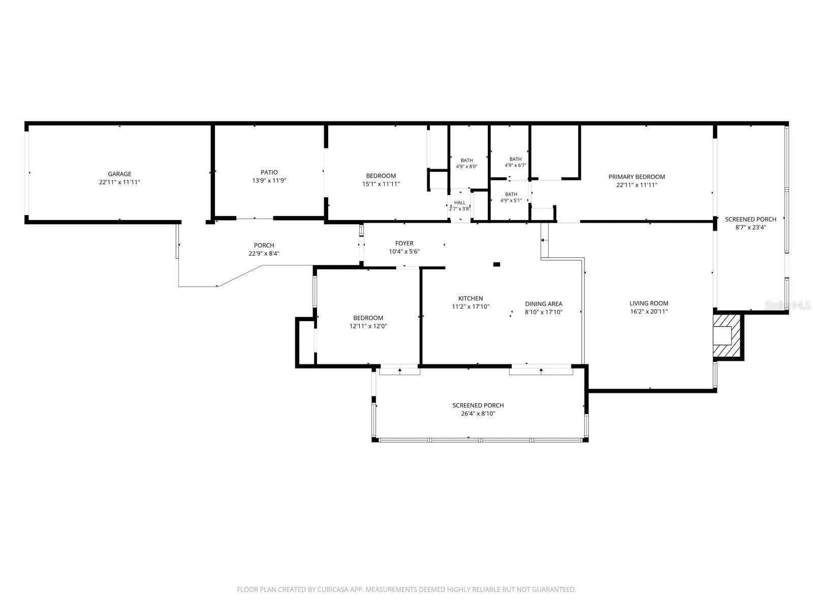 Floor Plan - 4820 KESTRAL PARK CIR #18, SARASOTA