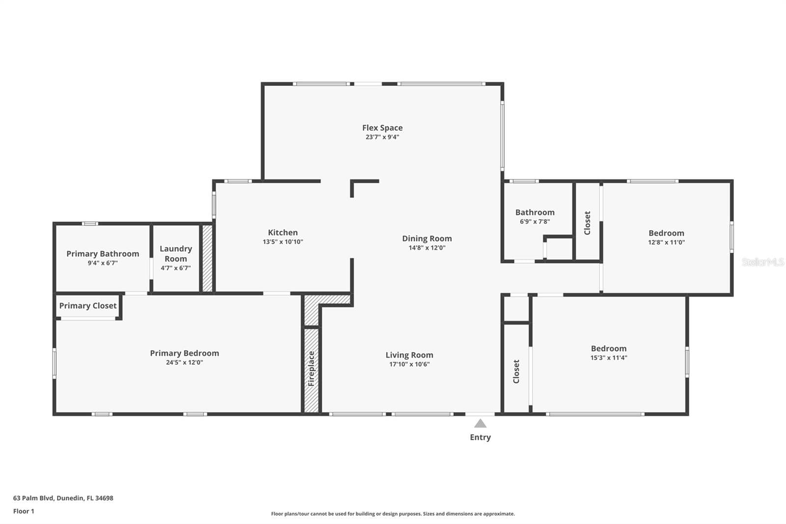 Single Family Residence at 63 PALM BLVD, DUNEDIN, photo 57 of 57