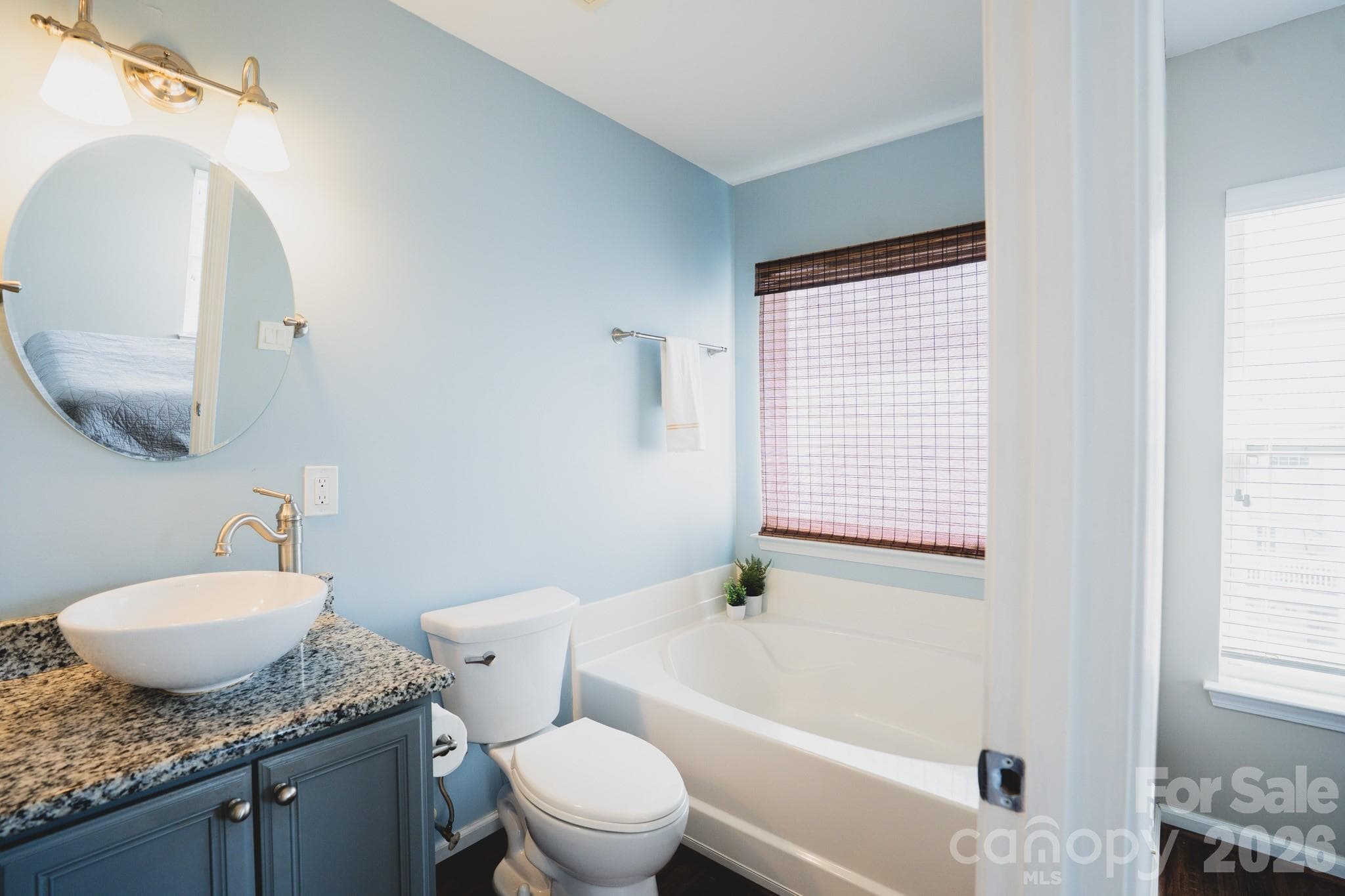 You even have a bathtub and a window in your bathroom. - Charlotte
