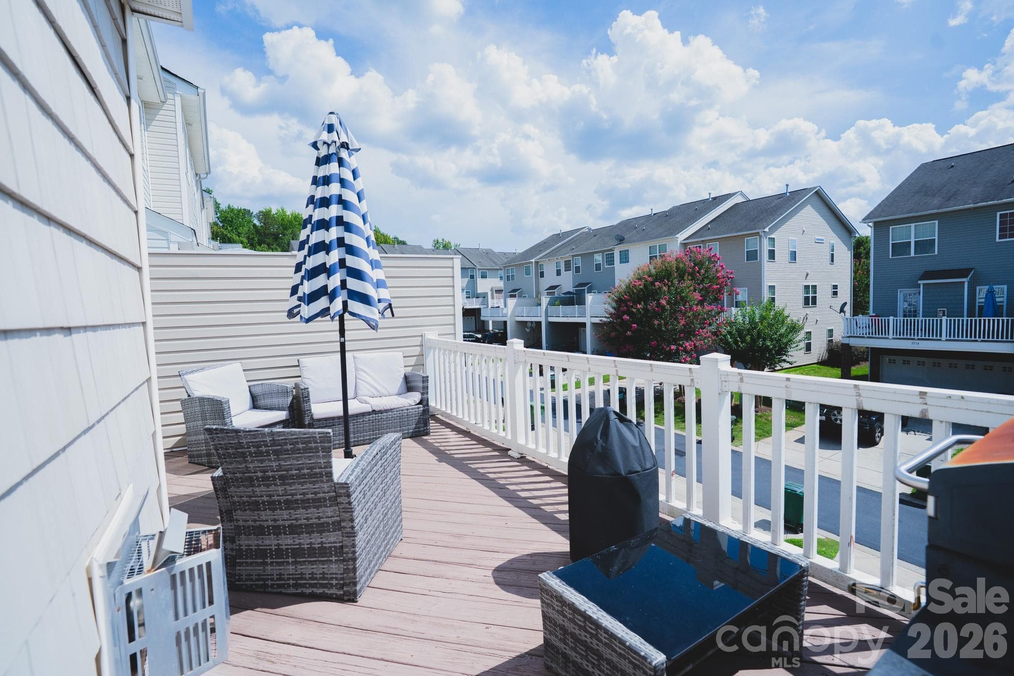 Plenty of room to grill out and even relax outside. - Charlotte