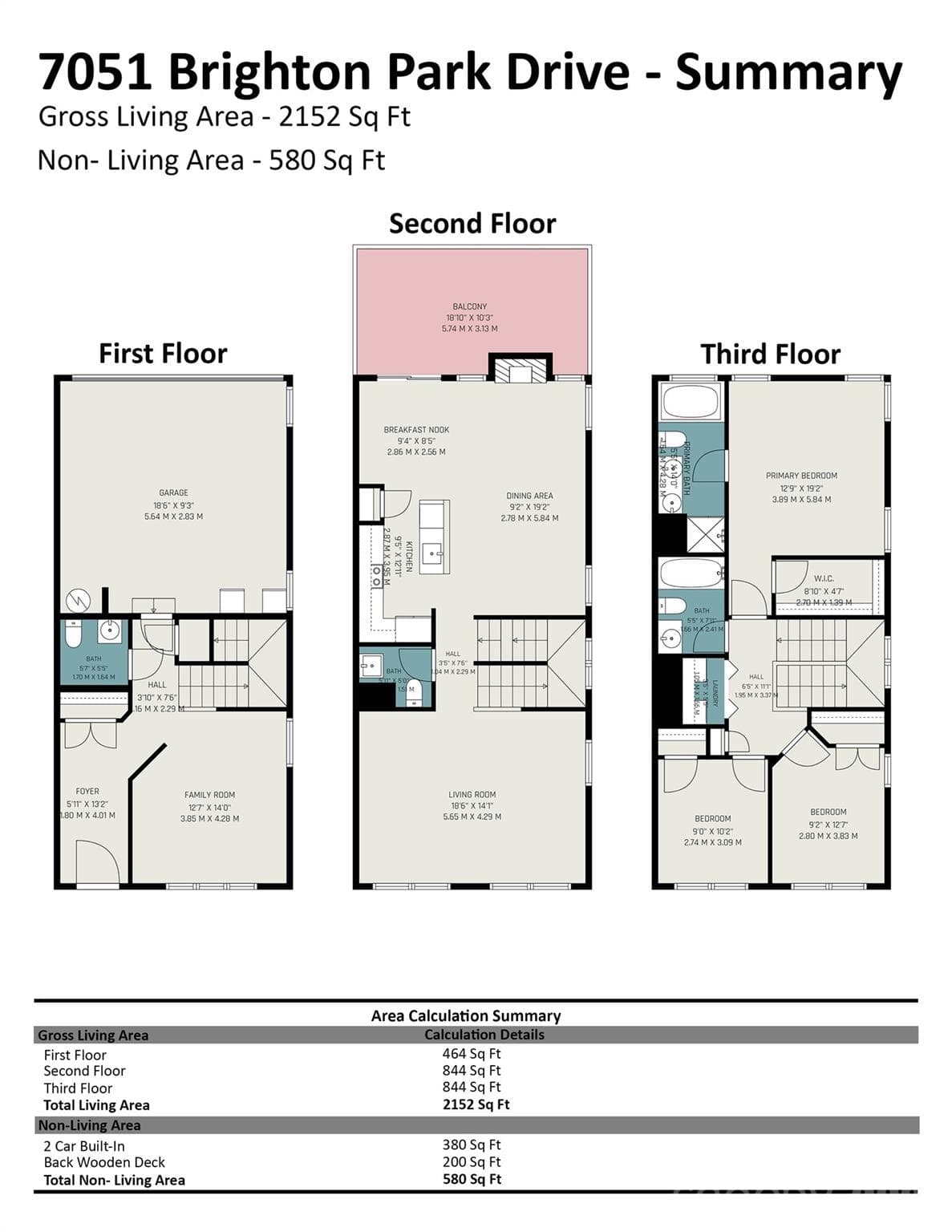 All the spacious that you need in this 2,152 sq ft home - Charlotte