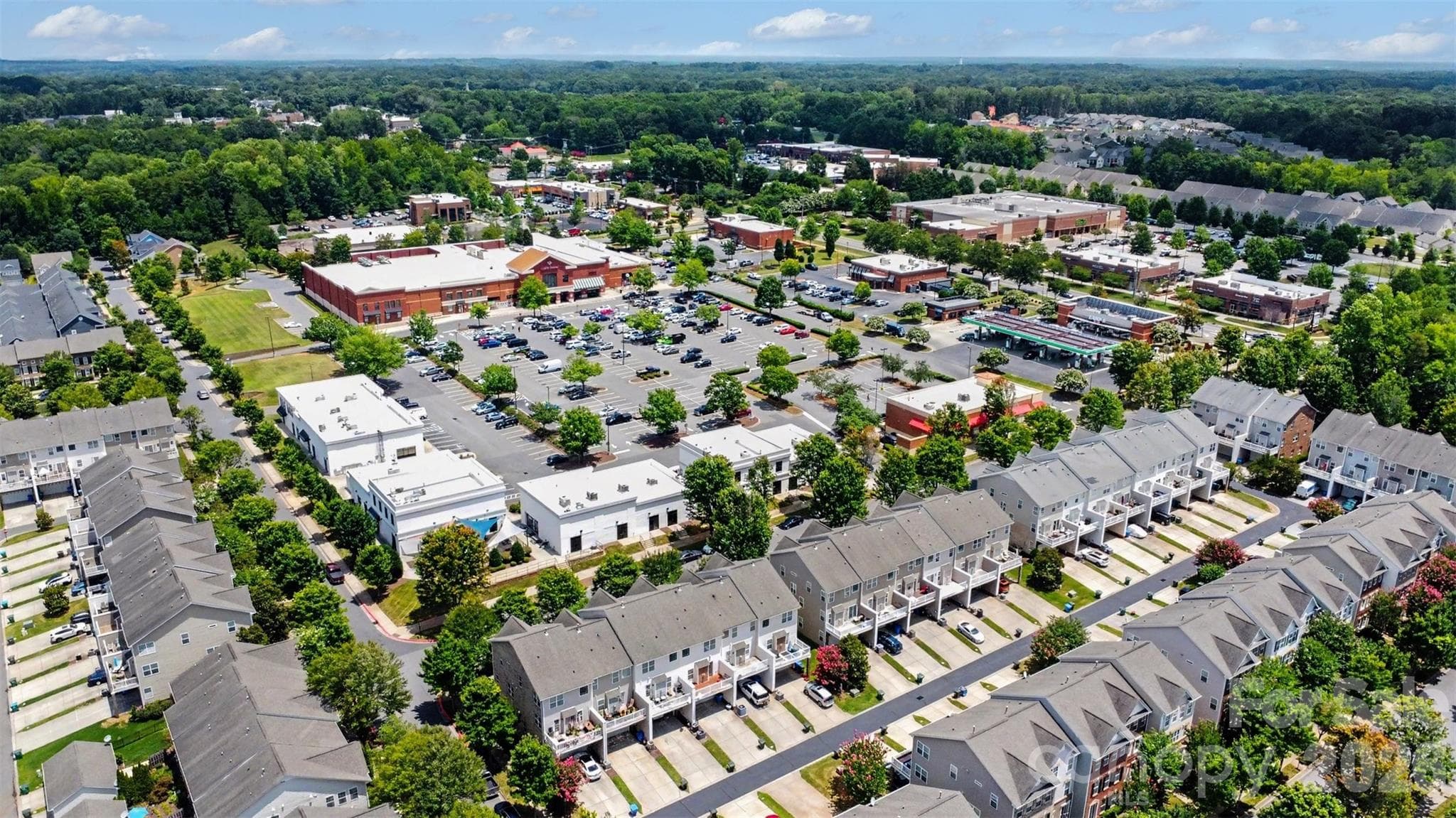 Look at the location.  Close to grocery stores, restaurants and just minutes to 485. - Charlotte