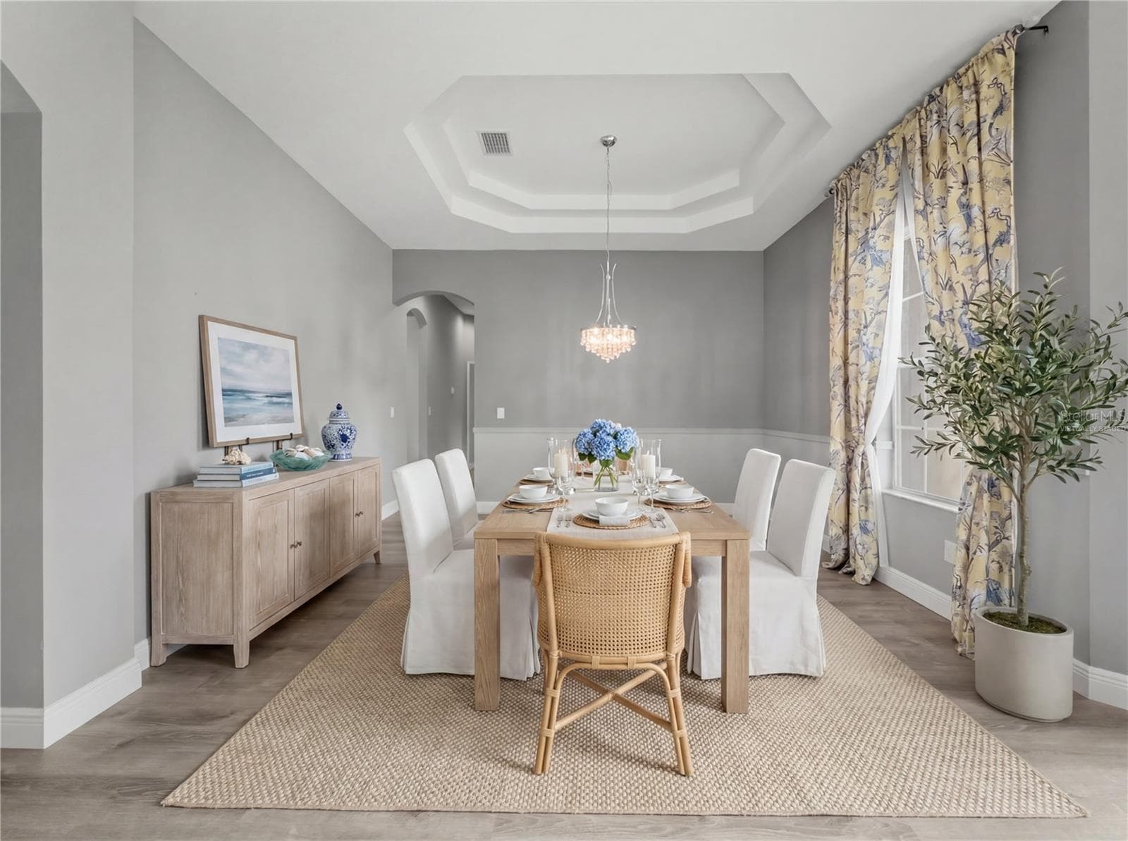 Virtually Staged Dining Room - 11530 Oyster Bay Circle, New Port Richey, FL 34654 - 11530 OYSTER BAY CIR, NEW PORT RICHEY