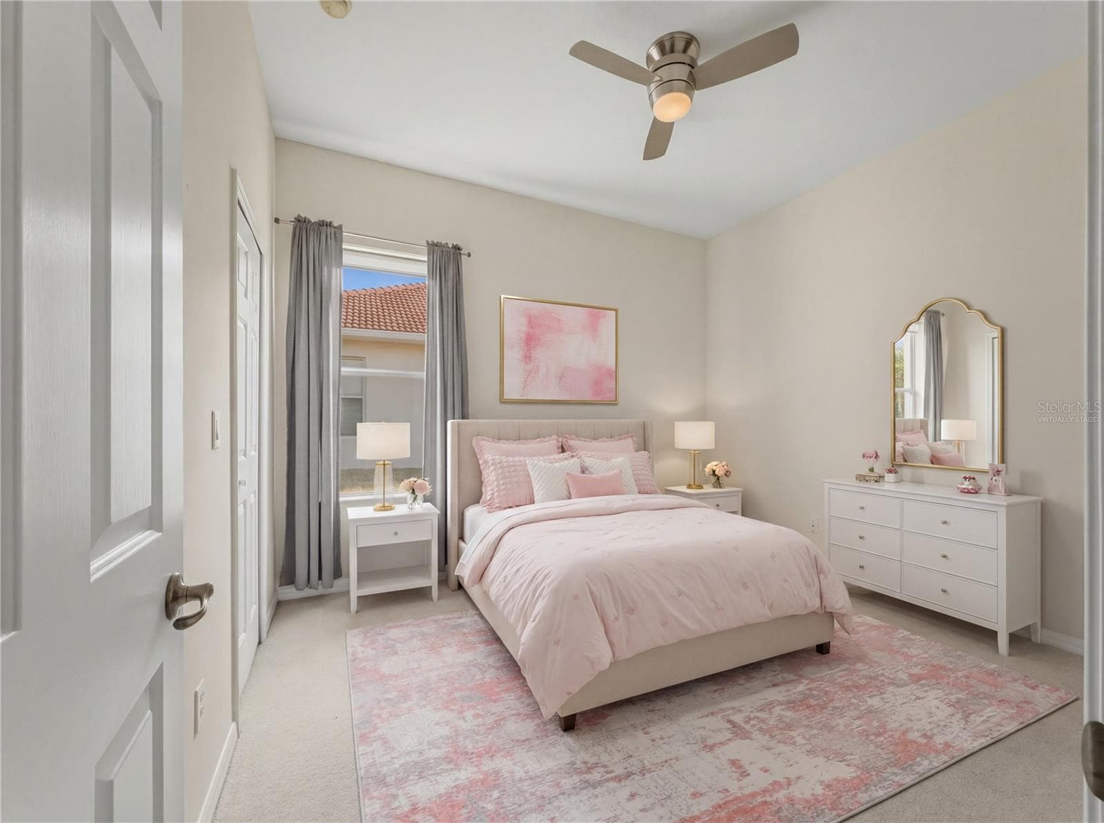 Virtually Staged - Bedroom 2 - 11530 Oyster Bay Cir., New Port Richey, FL - 11530 OYSTER BAY CIR, NEW PORT RICHEY