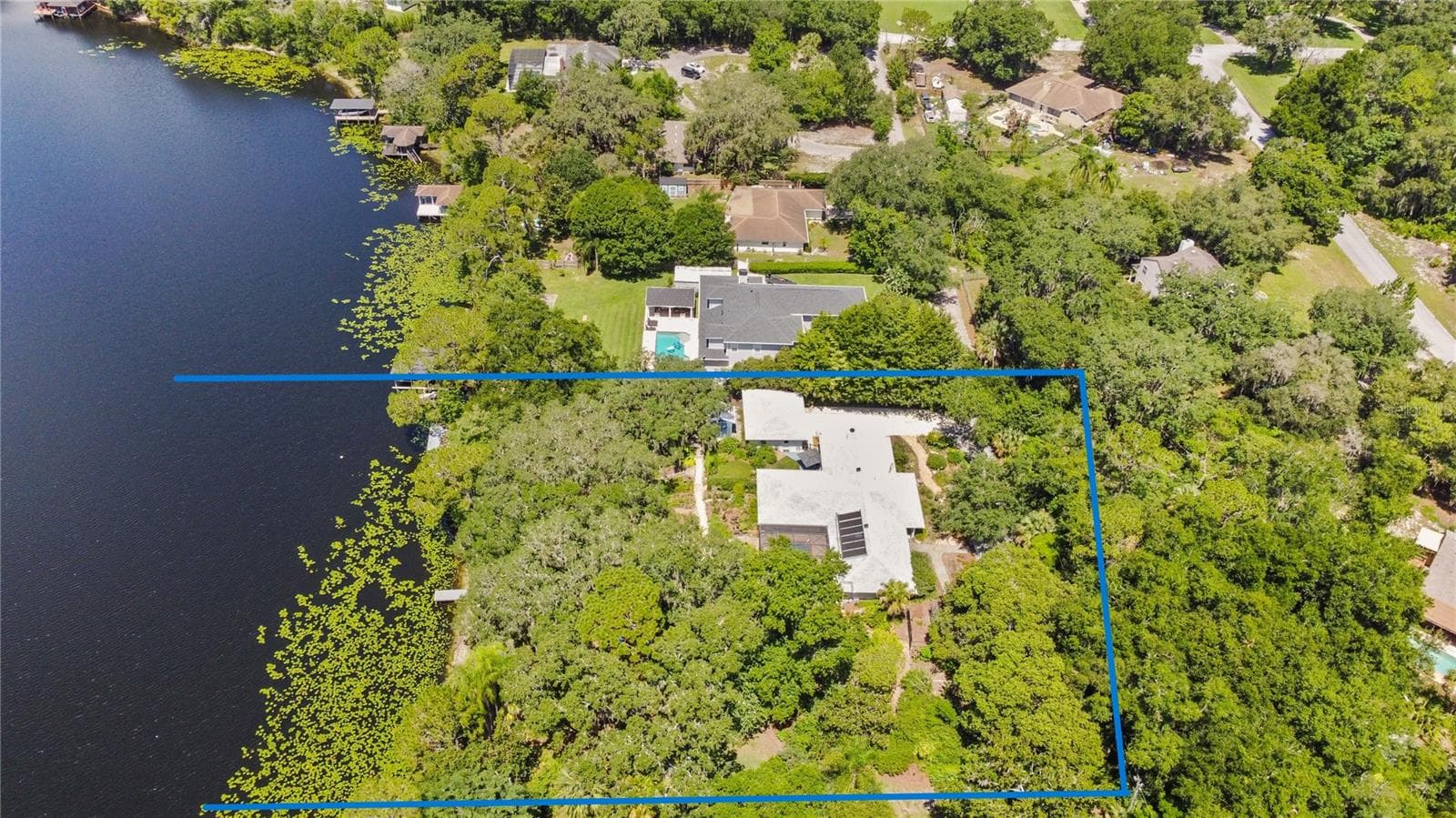 HUGE 3 ACRE LOT WITH 239 FEET OF FRONTAGE ON THE WATER - 5701 CROSS FOX LN, OVIEDO