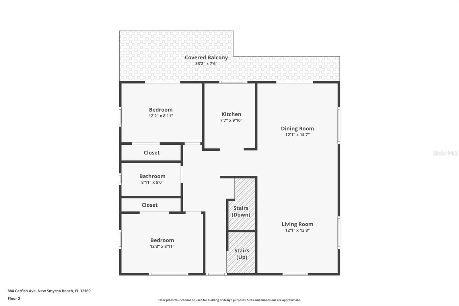Second floor main living area - 884 CATFISH AVE, NEW SMYRNA BEACH