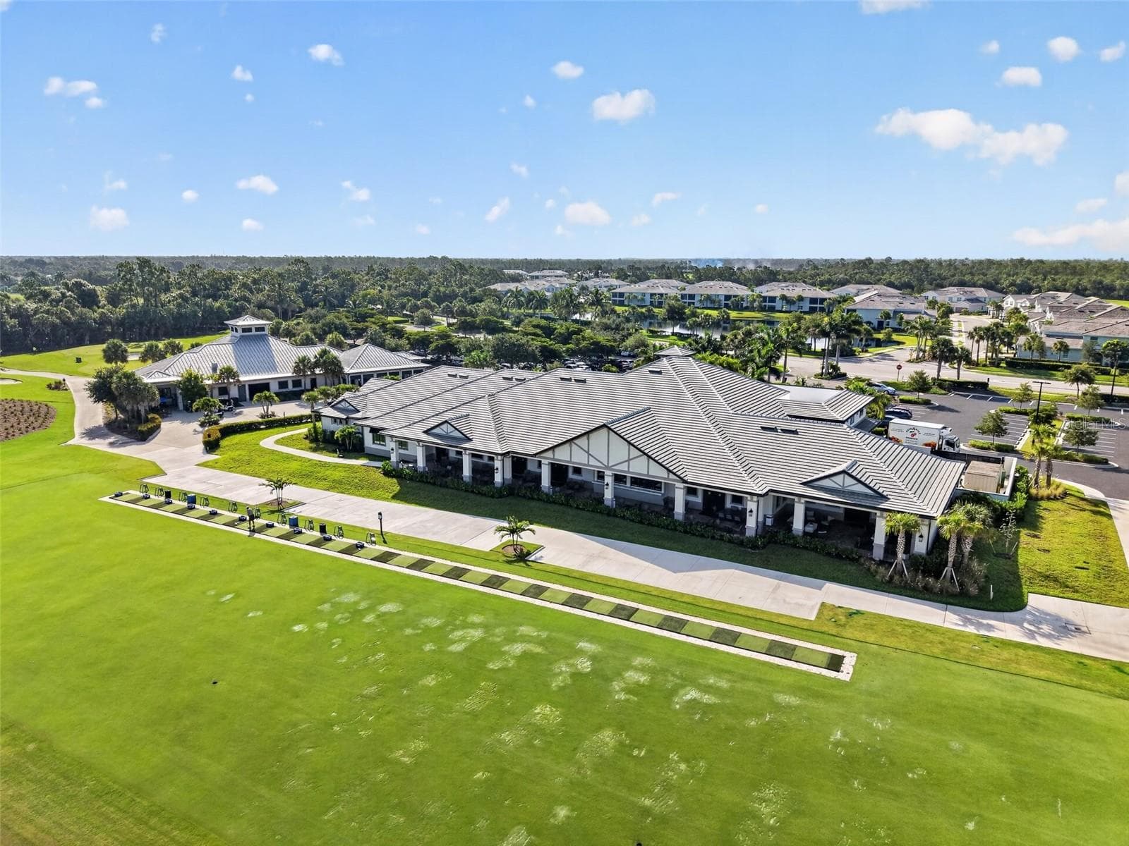 Back of Clubhouse and driving range - 14648 SYCAMORE CT #3022, PUNTA GORDA