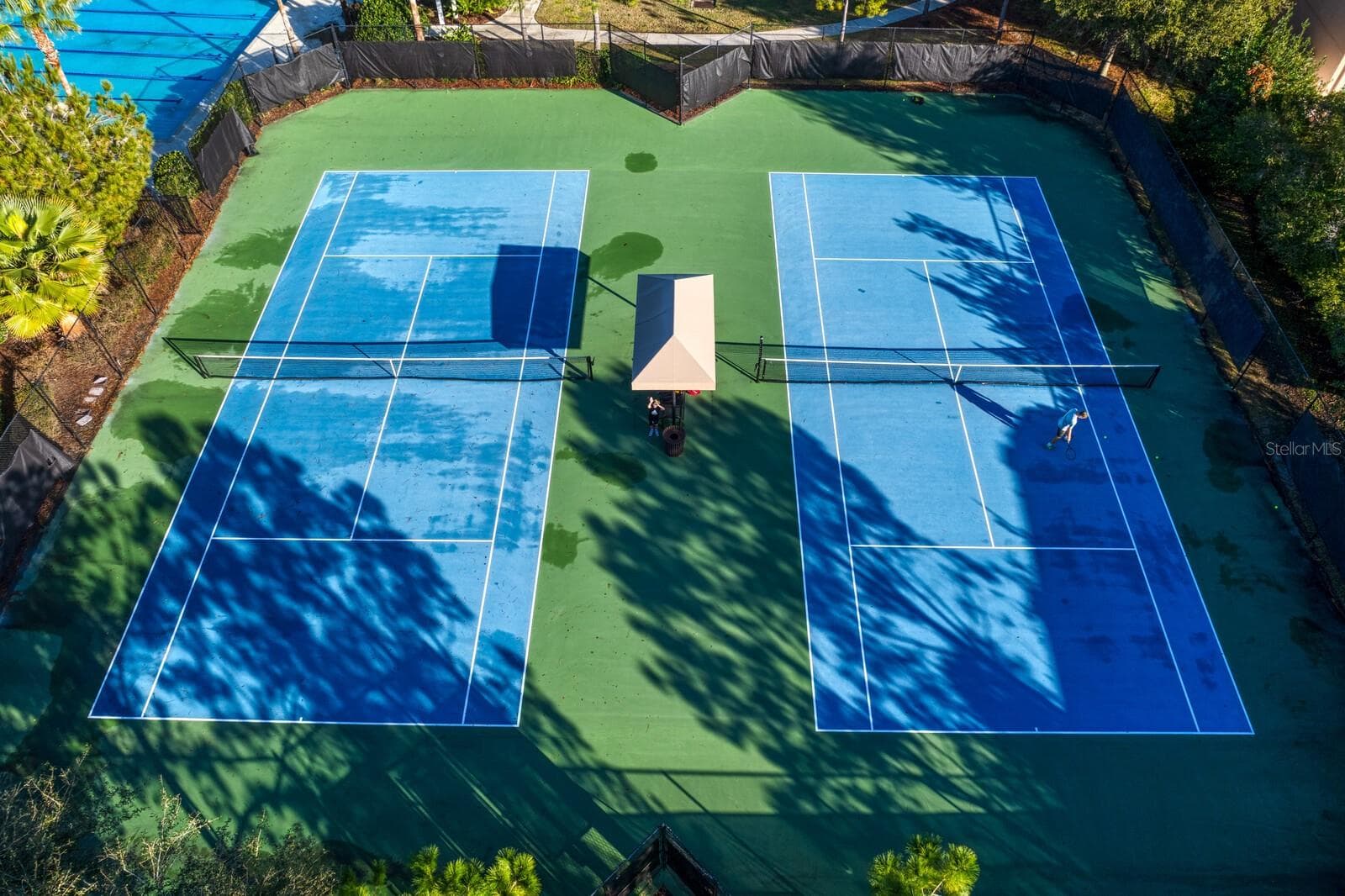 Tennis courts - 7360 BRIDGEVIEW DR, WESLEY CHAPEL