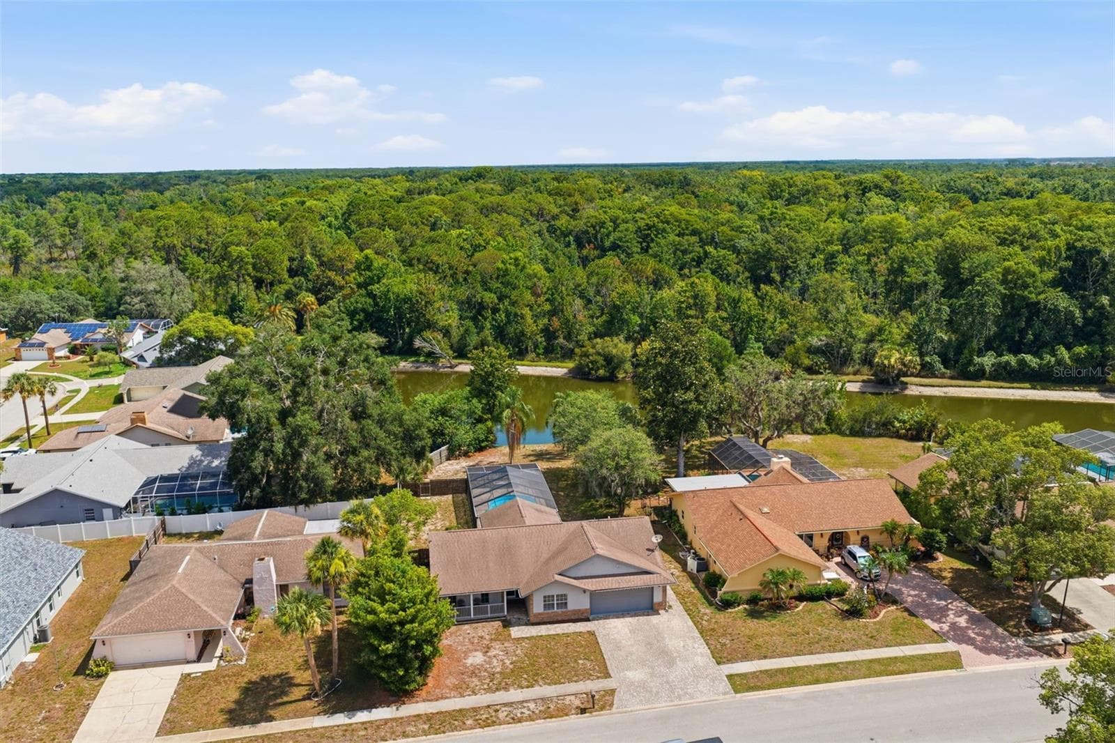 Aerial View - 10110 BRIAR CIR, HUDSON