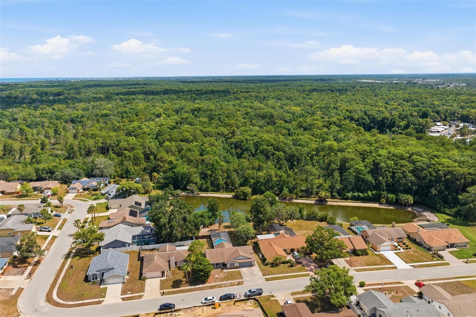 Aerial View - 10110 BRIAR CIR, HUDSON