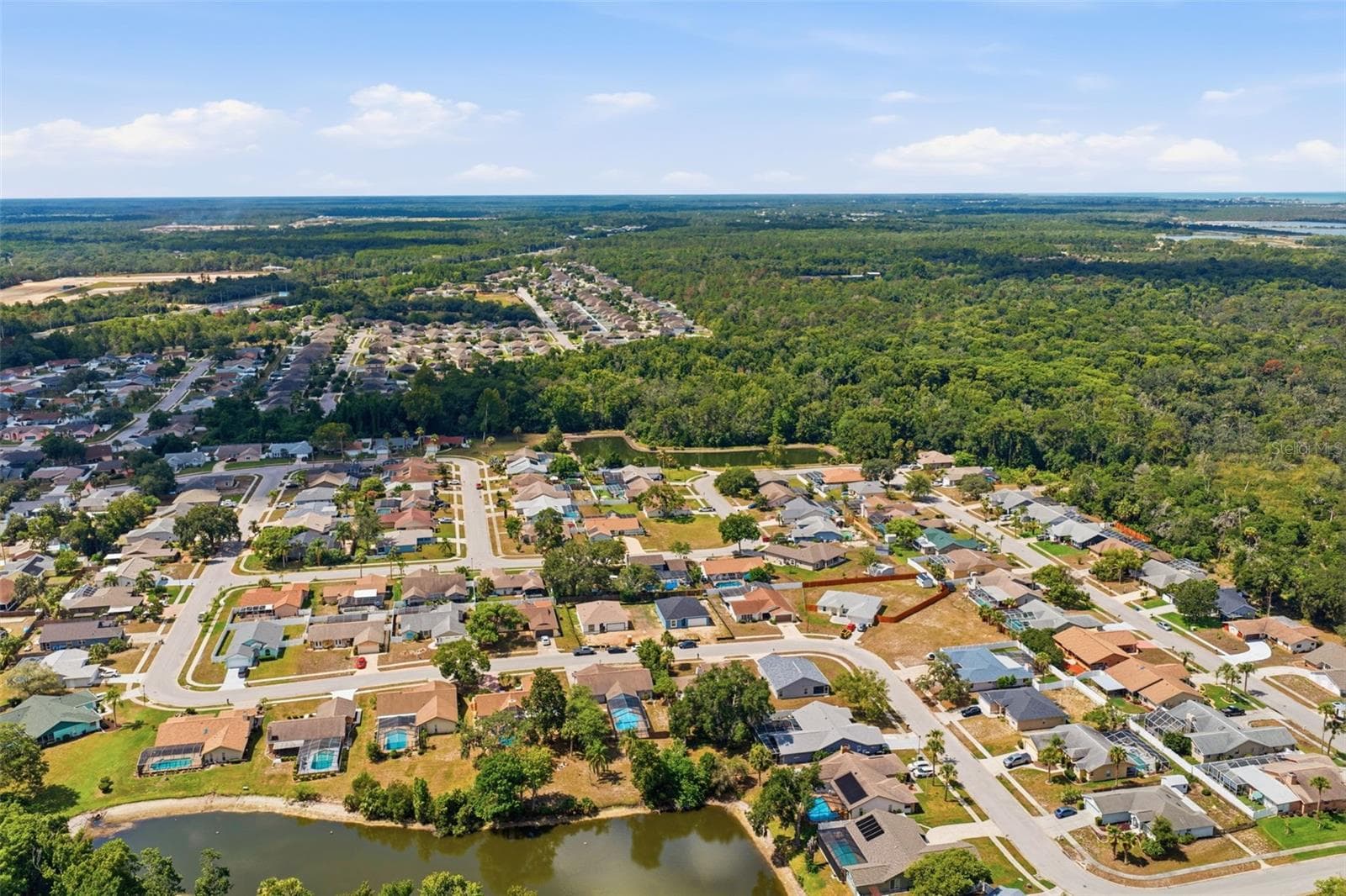 Aerial View - 10110 BRIAR CIR, HUDSON