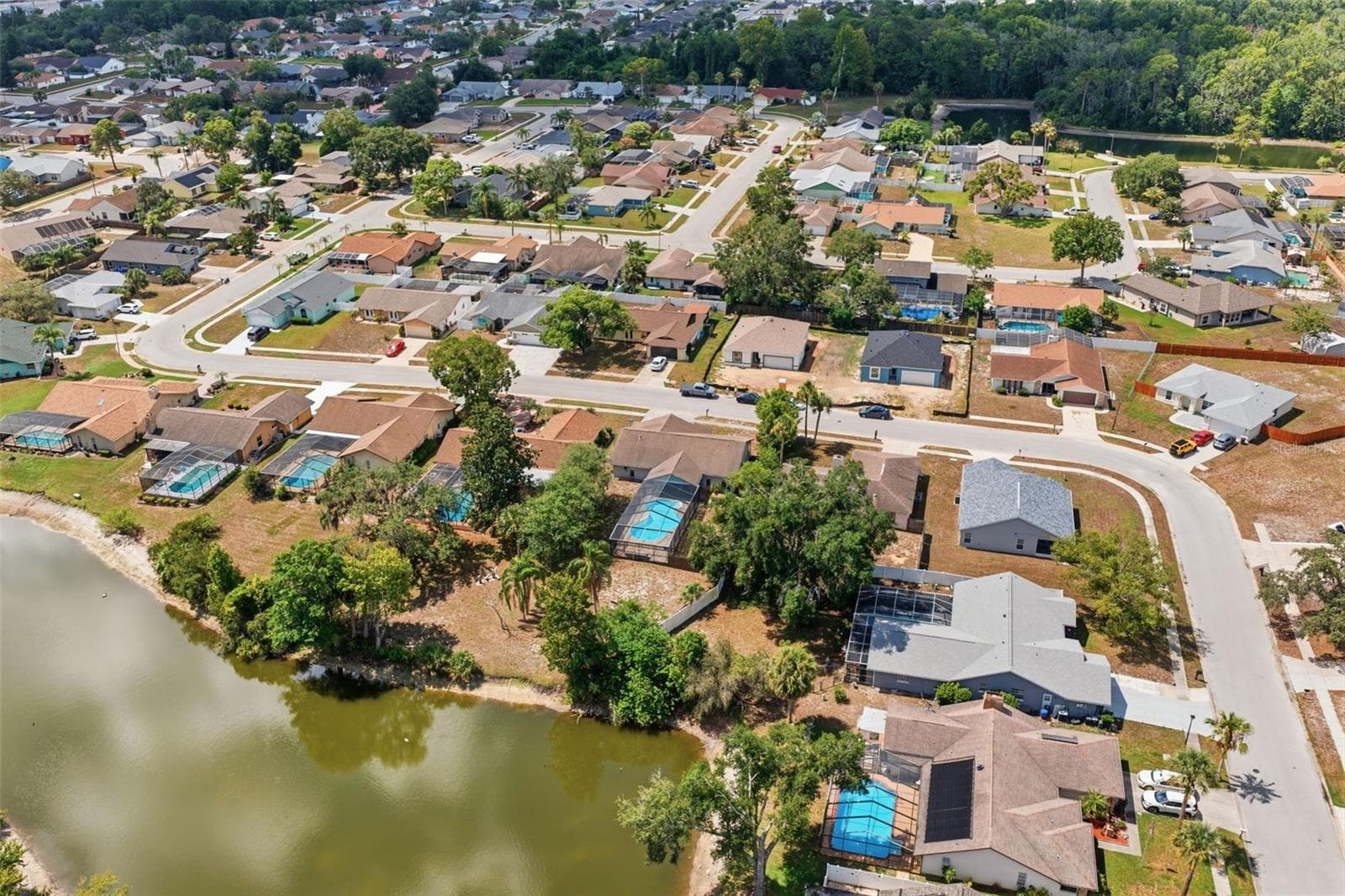 Aerial View - 10110 BRIAR CIR, HUDSON