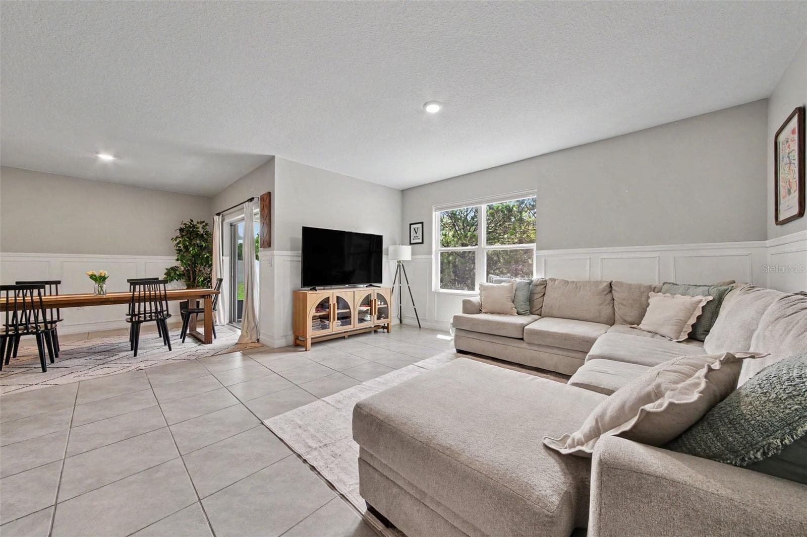 Living Room into Dining Room - 6708 ALDER RD, HARMONY