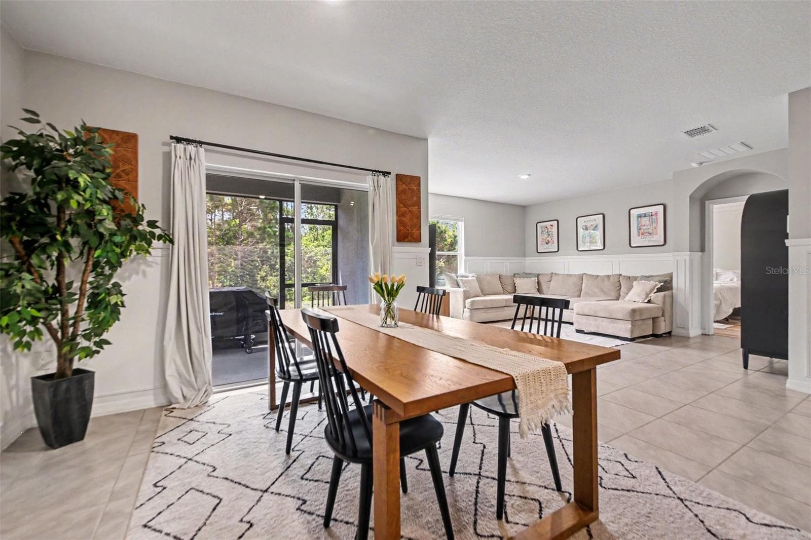Dining Room into Living Room - 6708 ALDER RD, HARMONY