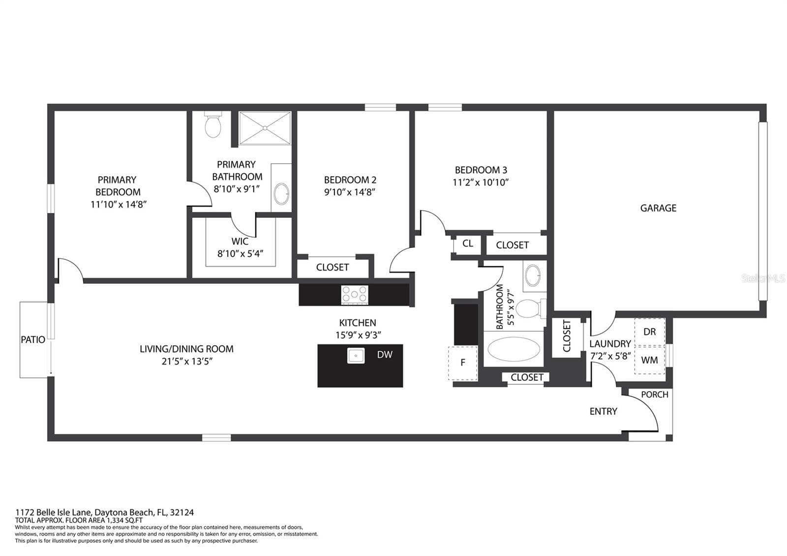 Single Family Residence at 1172 BELLE ISLE LN, DAYTONA BEACH, photo 25 of 25
