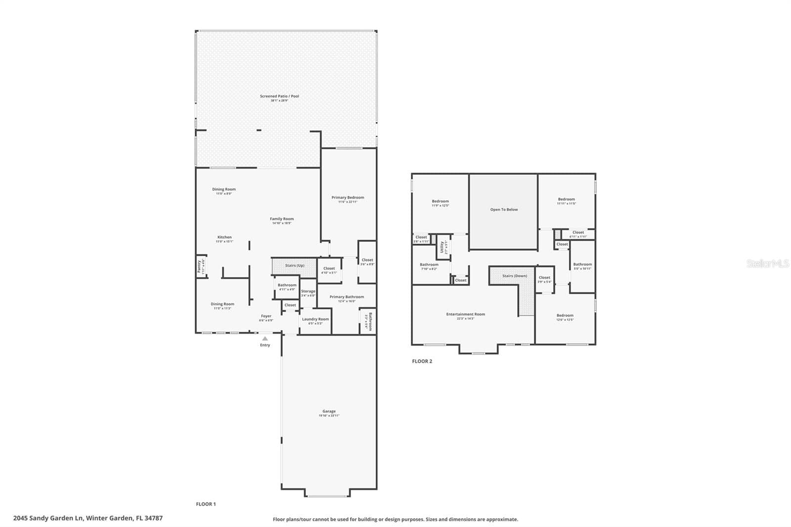 Single Family Residence at 2045 SANDY GARDEN LN, WINTER GARDEN, photo 43 of 45