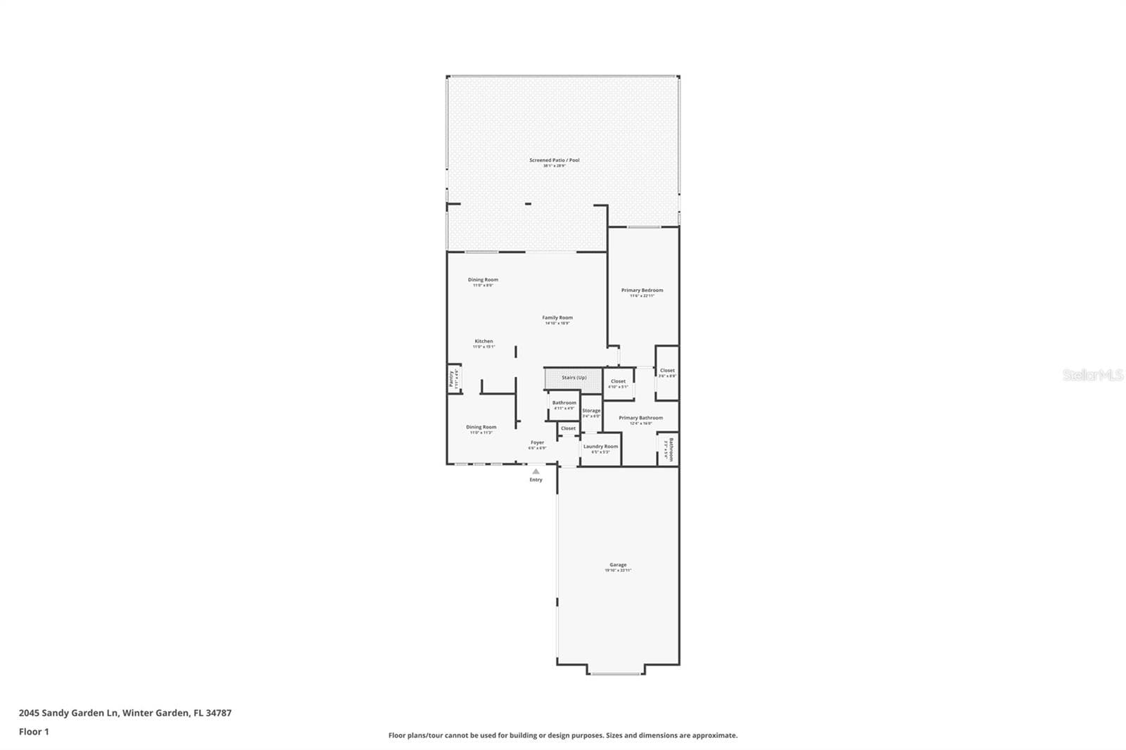 Single Family Residence at 2045 SANDY GARDEN LN, WINTER GARDEN, photo 44 of 45