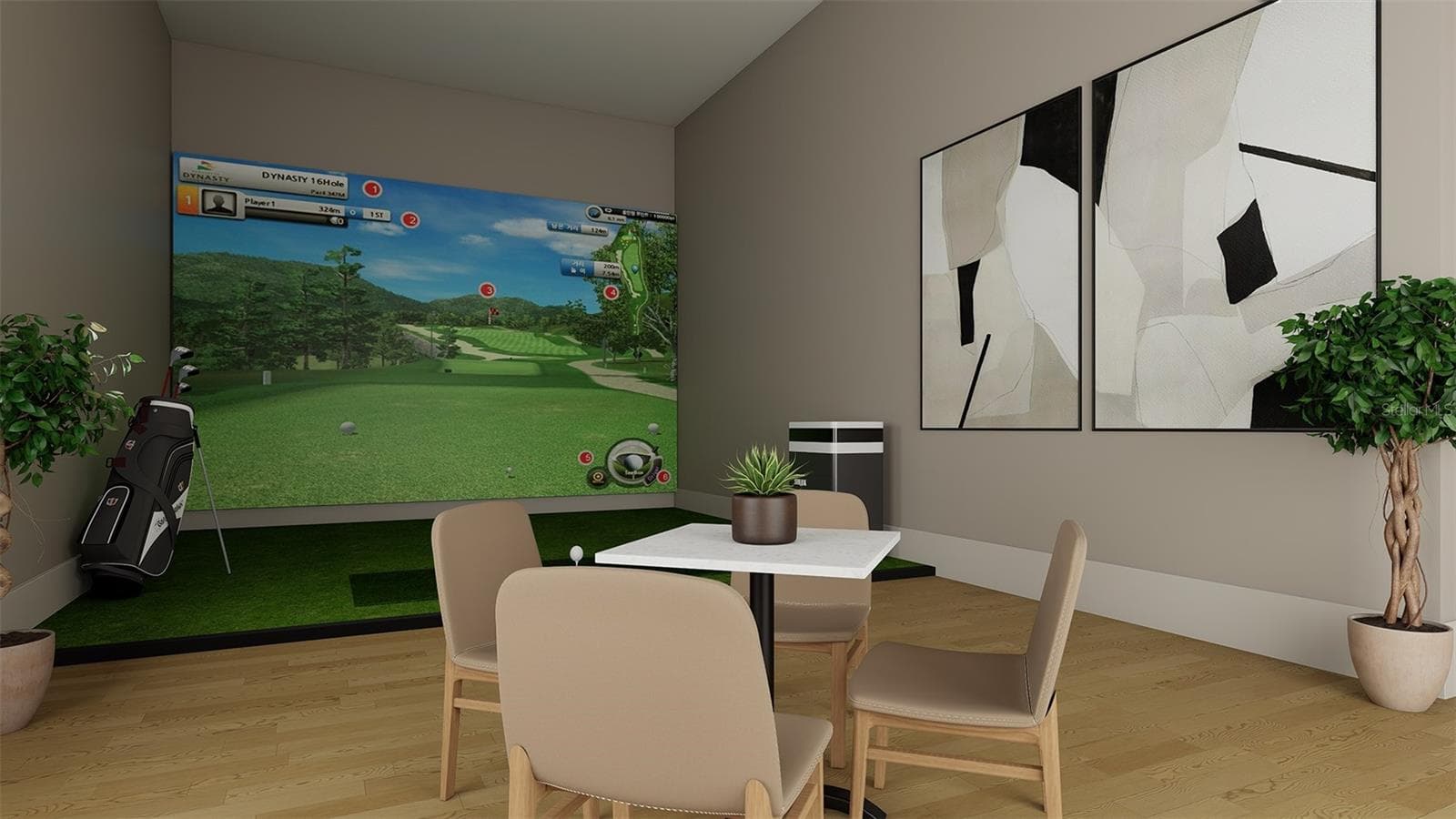 Golf Simulator - 14818 SUNBEAM ST, PARRISH