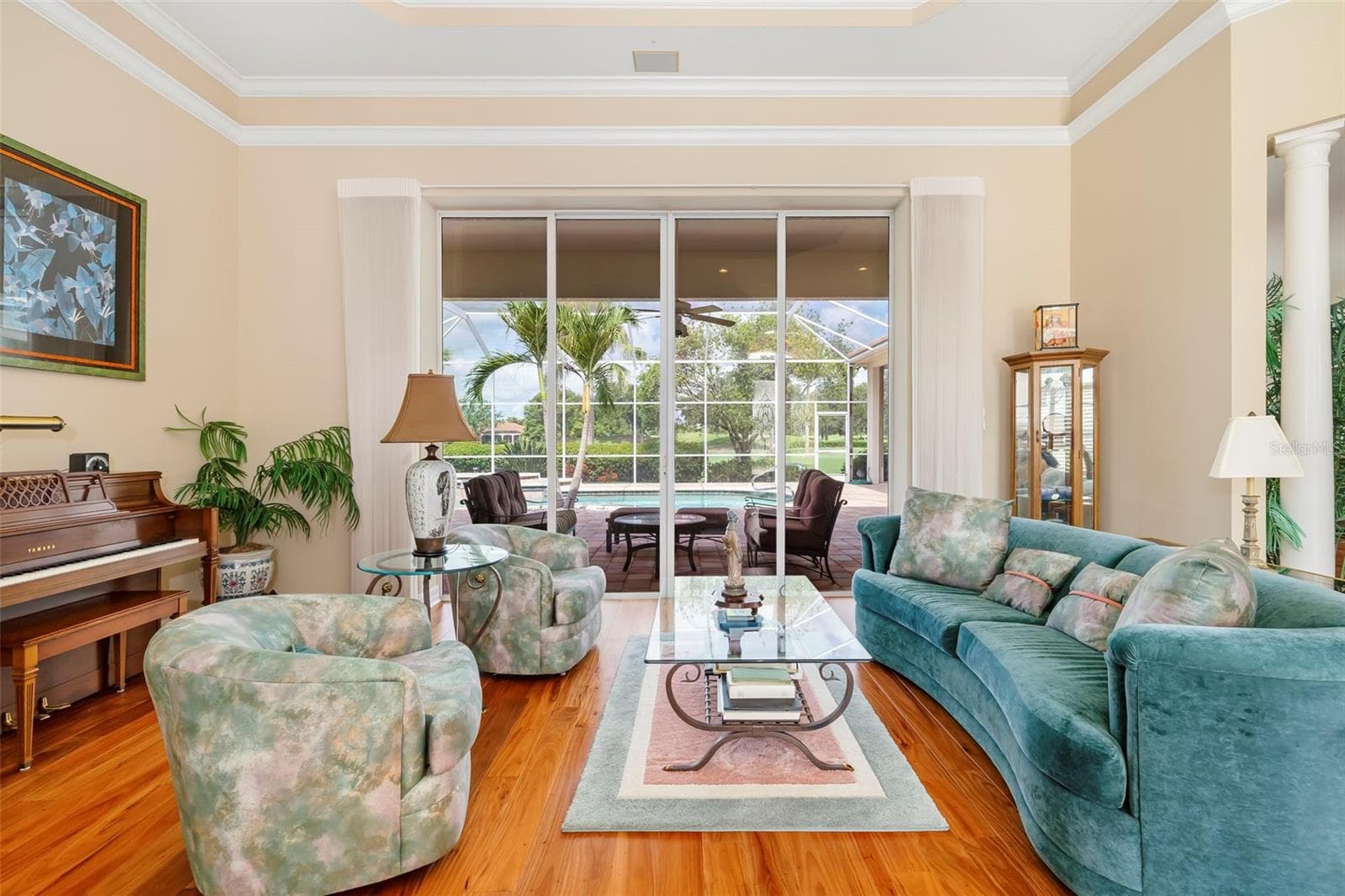 High sliders to lanai that open completely - 2528 TOM MORRIS DR, SARASOTA