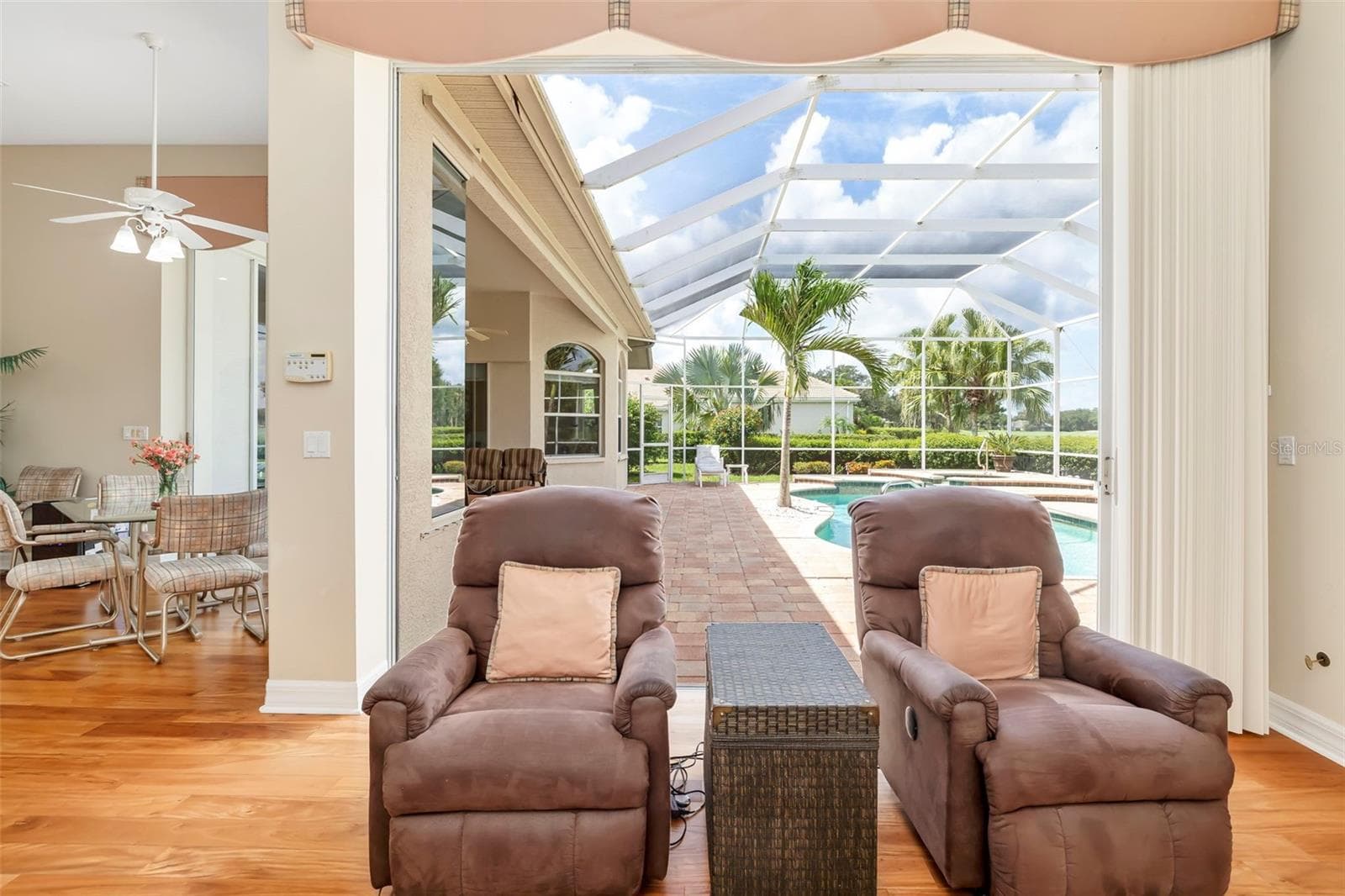 Opens to pool - 2528 TOM MORRIS DR, SARASOTA